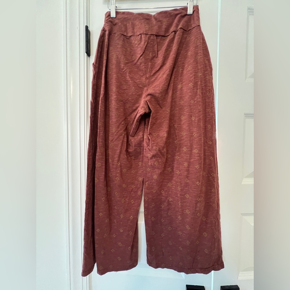 Toad&Co Chaka Wide Leg Ankle Pant Size Small - Picture 2 of 6